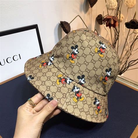 gucci bucket hat disney|Gucci bucket hat for sale.